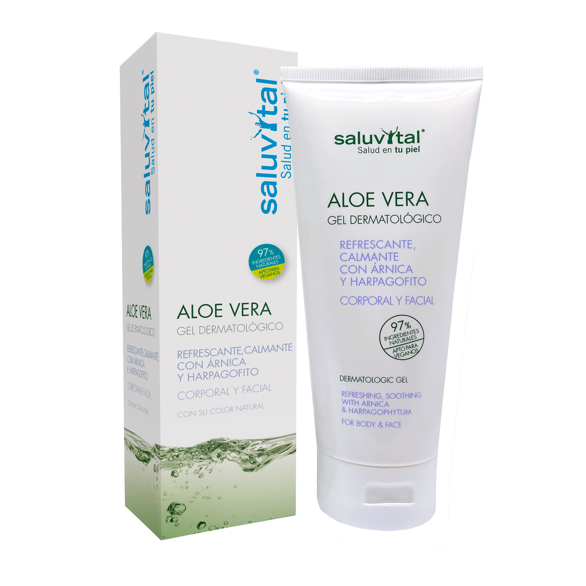 100 % Aloe Vera Rerfreshing & Soothing – 200 ml.