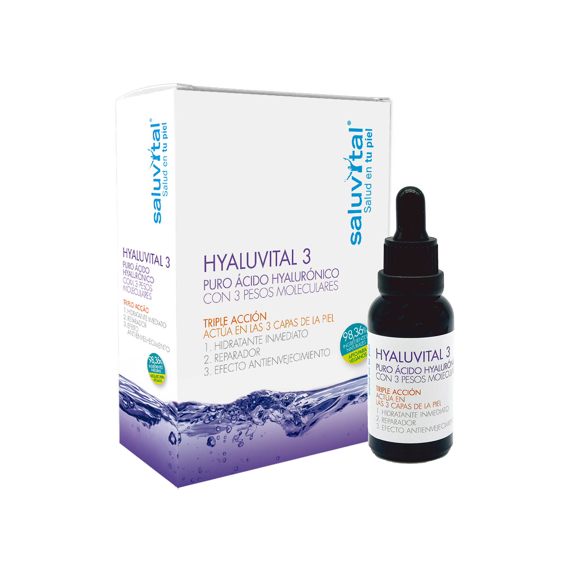 HYALUVITAL 3 Hyaluronic Acid – 15 ml.