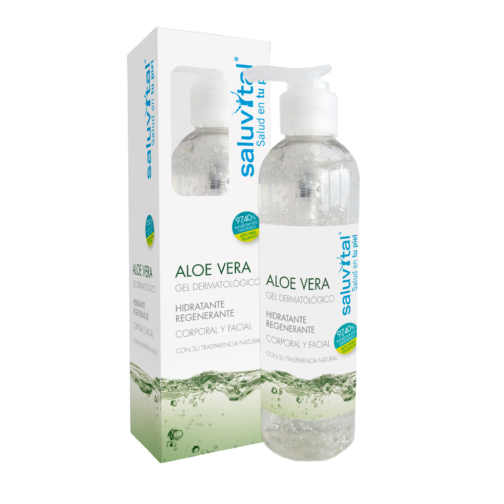 Gel de Aloe Vera Puro 100% | Hidratante natural | 250ml.
