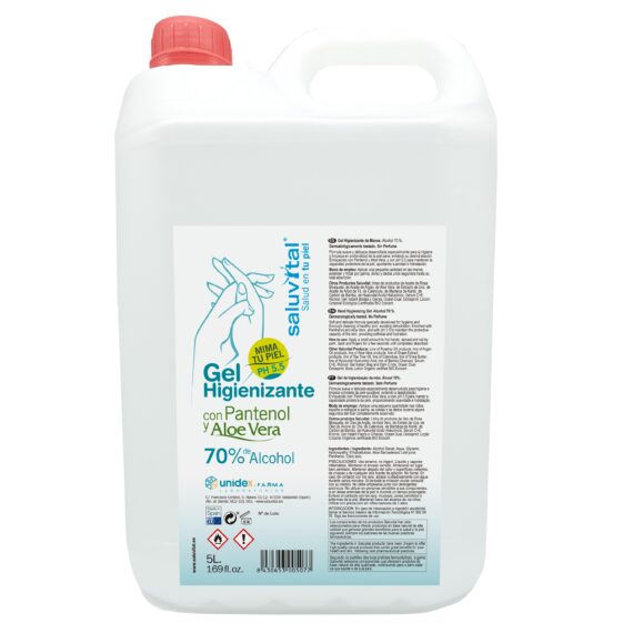 Gel Higienizante de Manos 5000 ml
